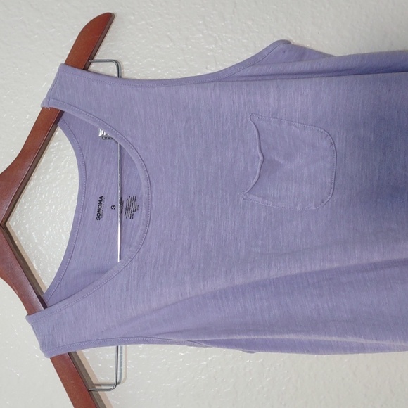 SLIGHTLY USED SOMA TANK TOP LIGHT PURPLE SIZE SMALL WITH POCKET - Picture 4 of 6